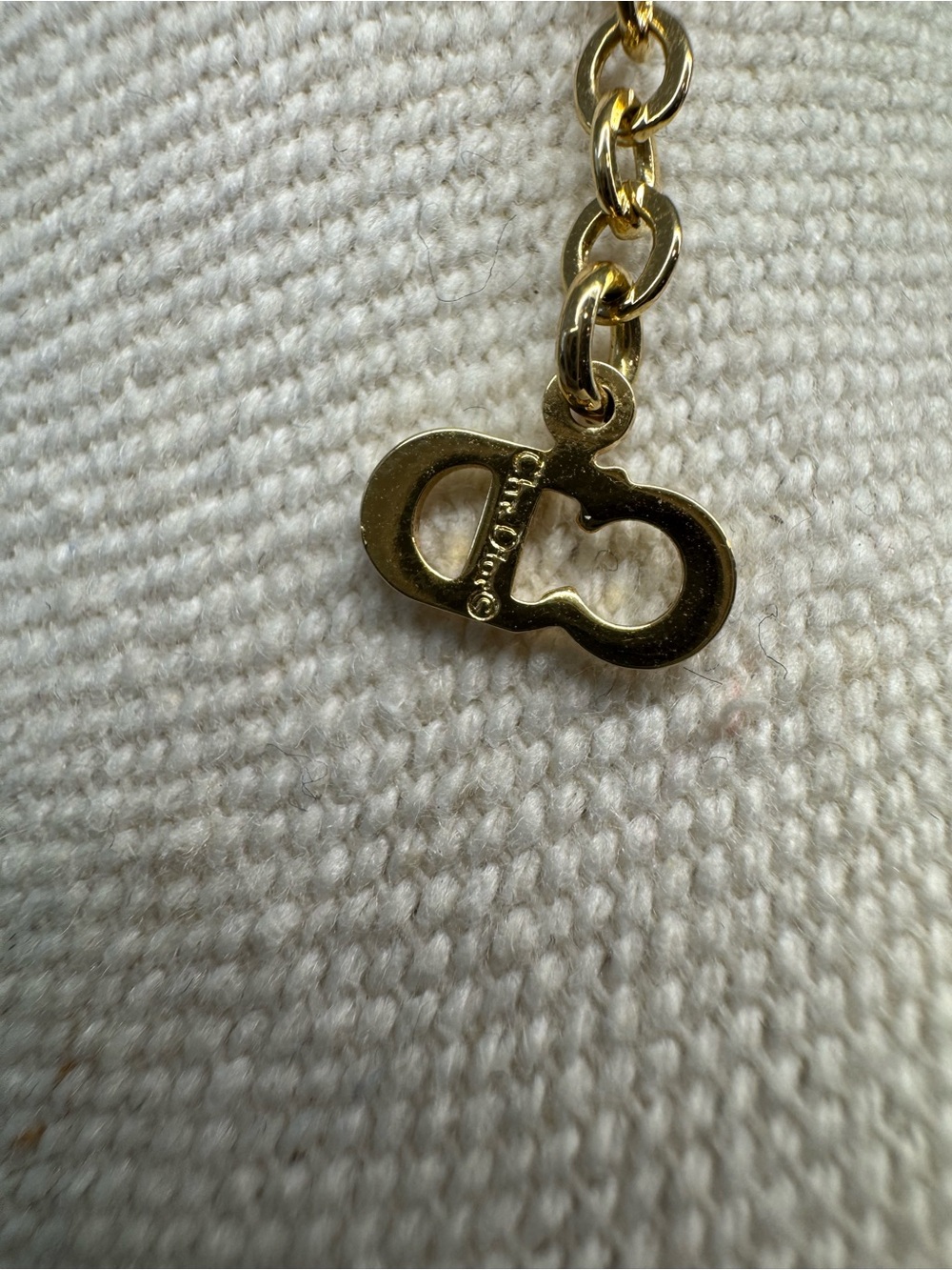 Christian Dior Gold Plated Pendant Necklace - Picture 4 of 5